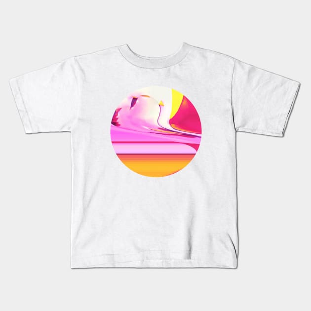 Electric Sunrise Kids T-Shirt by FIZZTAPP